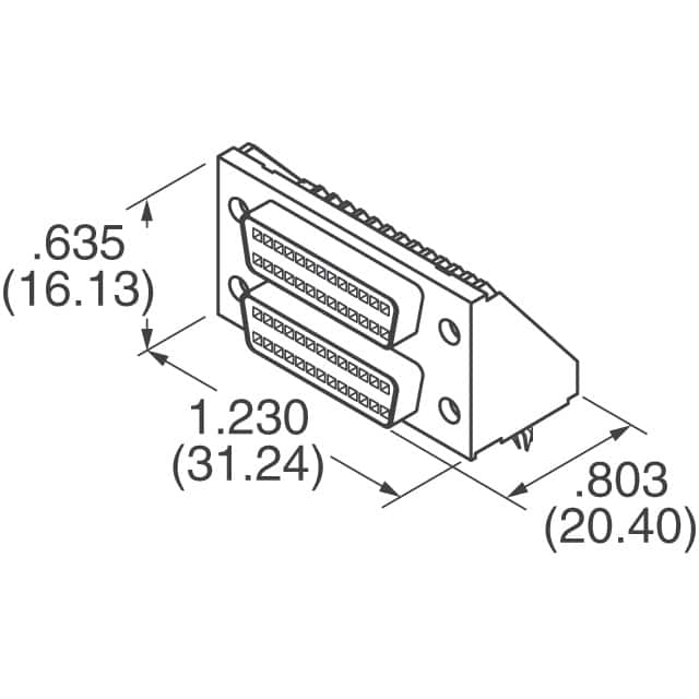 5786200-1 TE Connectivity AMP Connectors  Centronics Connectors